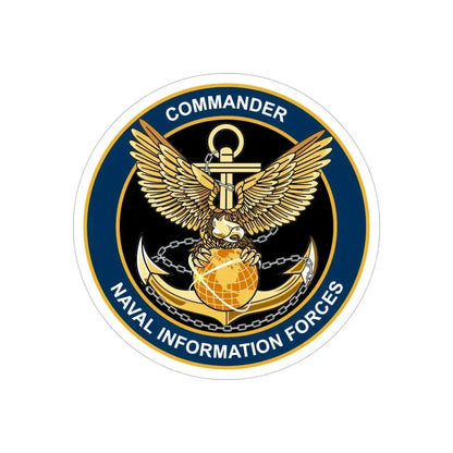 COM NAVIFOR (U.S. Navy) Transparent STICKER Die-Cut Vinyl Decal - The Sticker Space
