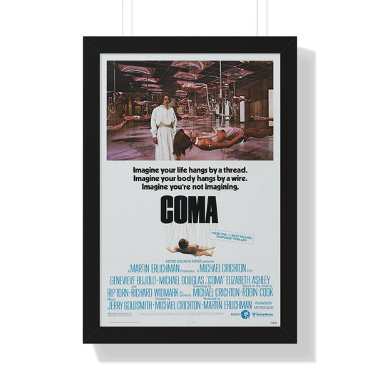 COMA 1978 - Framed Movie Poster-16″ x 24″-The Sticker Space