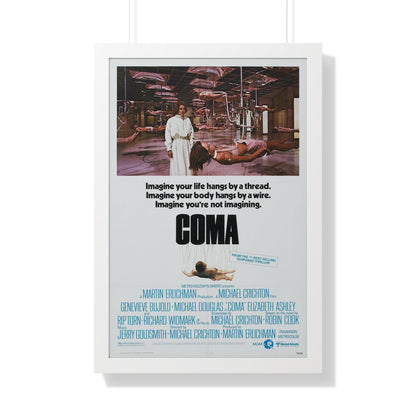 COMA 1978 - Framed Movie Poster-20" x 30"-The Sticker Space