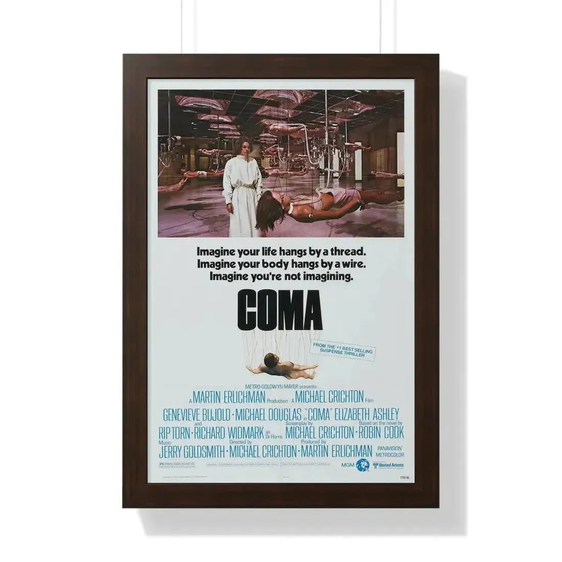 COMA 1978 - Framed Movie Poster - The Sticker Space
