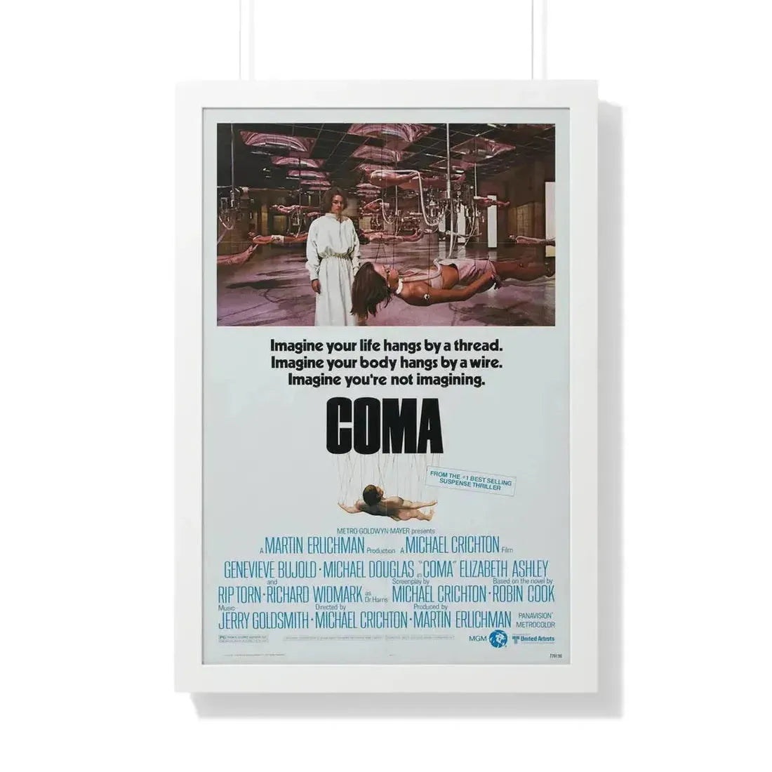 COMA 1978 - Framed Movie Poster - The Sticker Space