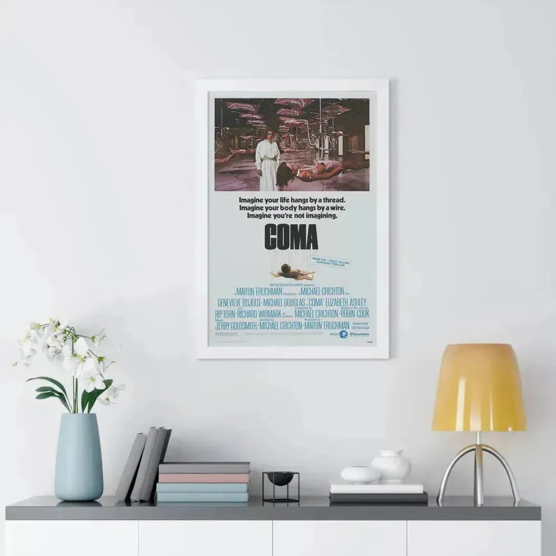 COMA 1978 - Framed Movie Poster - The Sticker Space