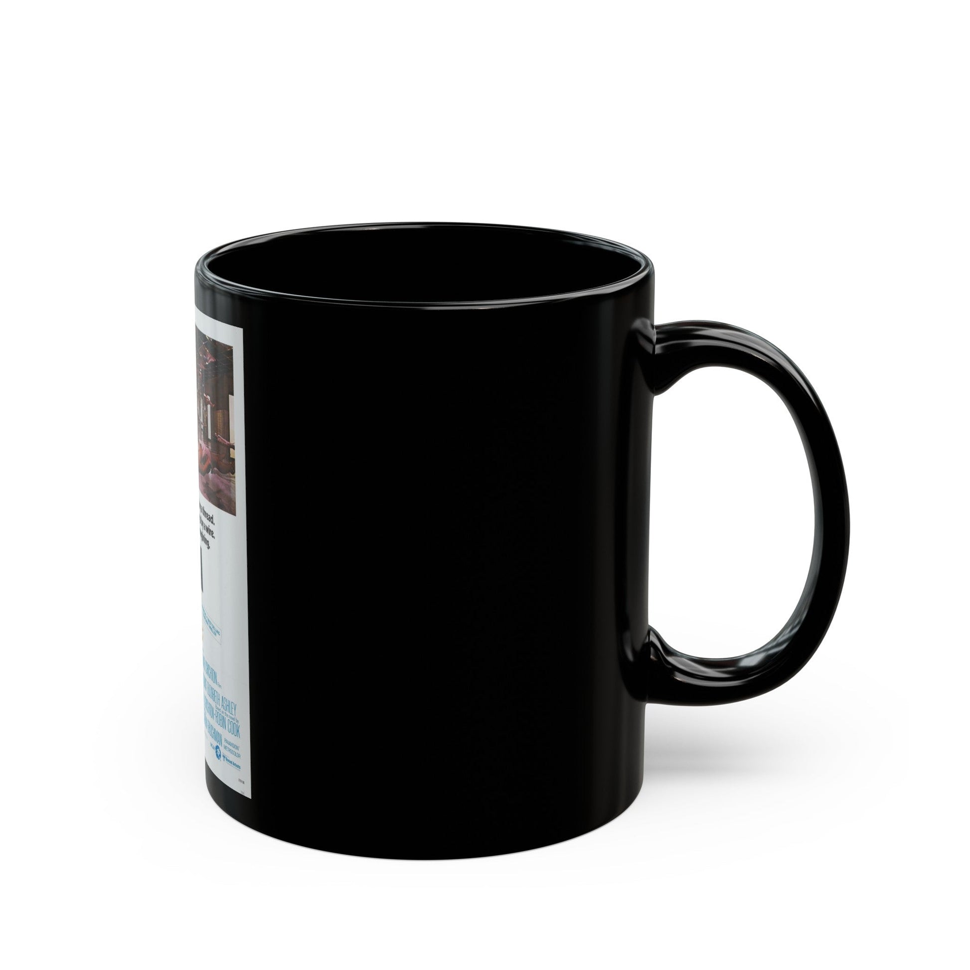 COMA 1978 Movie Poster - Black Coffee Mug-The Sticker Space