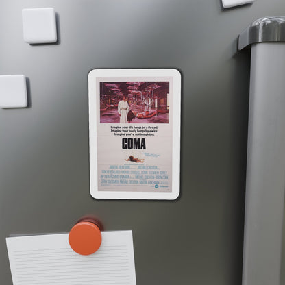 Coma 1978 Movie Poster Die-Cut Magnet-The Sticker Space