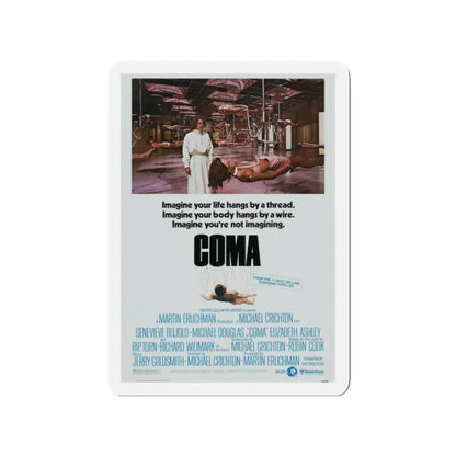 COMA 1978 Movie Poster - Refrigerator Magnet 2 Inch - The Sticker Space