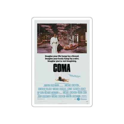 COMA 1978 Movie Poster STICKER Vinyl Die-Cut Decal - The Sticker Space