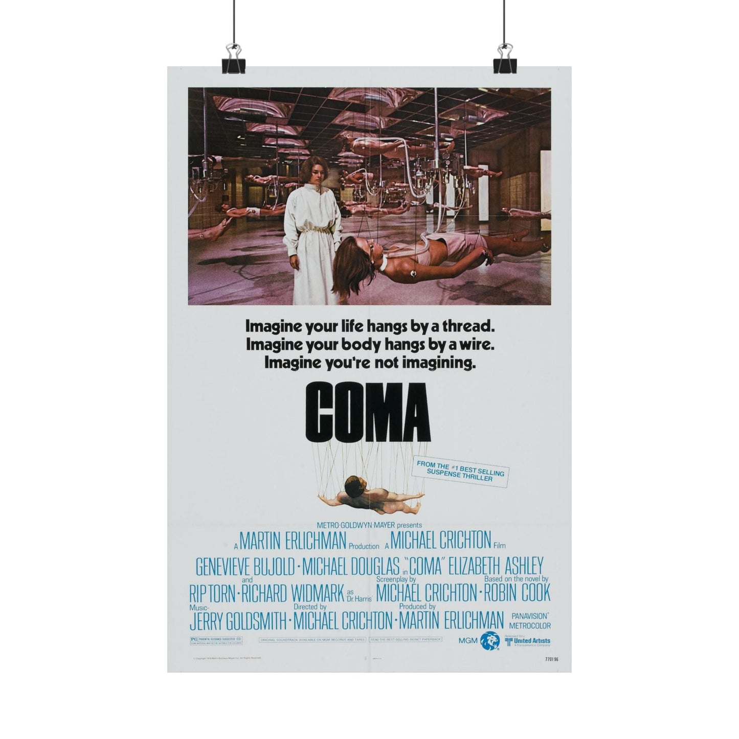 COMA 1978 - Paper Movie Poster-12″ x 18″-The Sticker Space