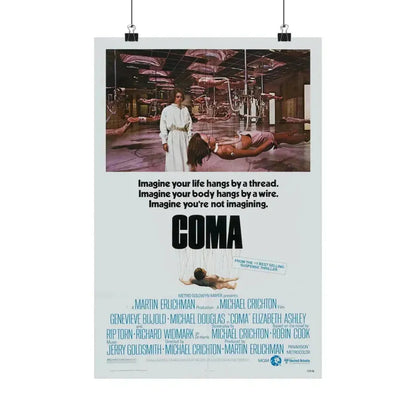 COMA 1978 - Paper Movie Poster 12″ x 18″ Matte - The Sticker Space