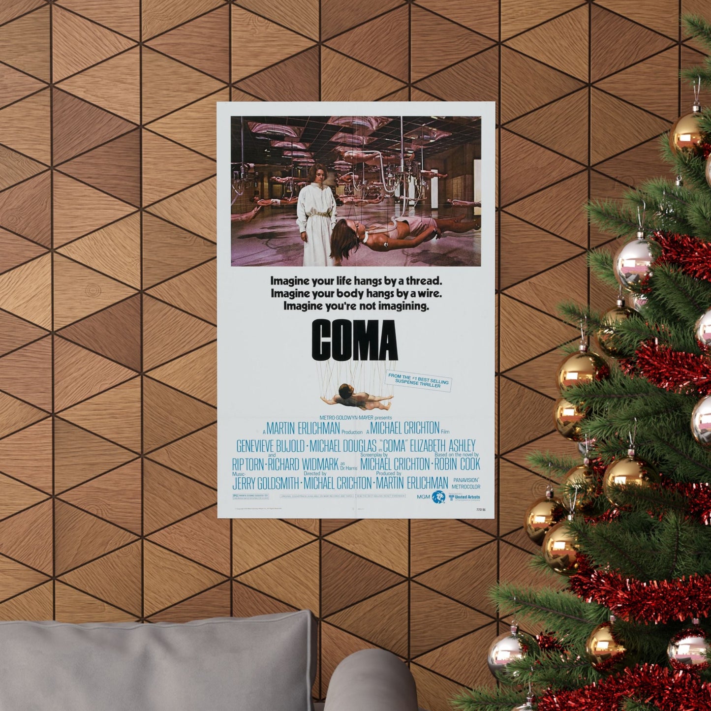 COMA 1978 - Paper Movie Poster-The Sticker Space