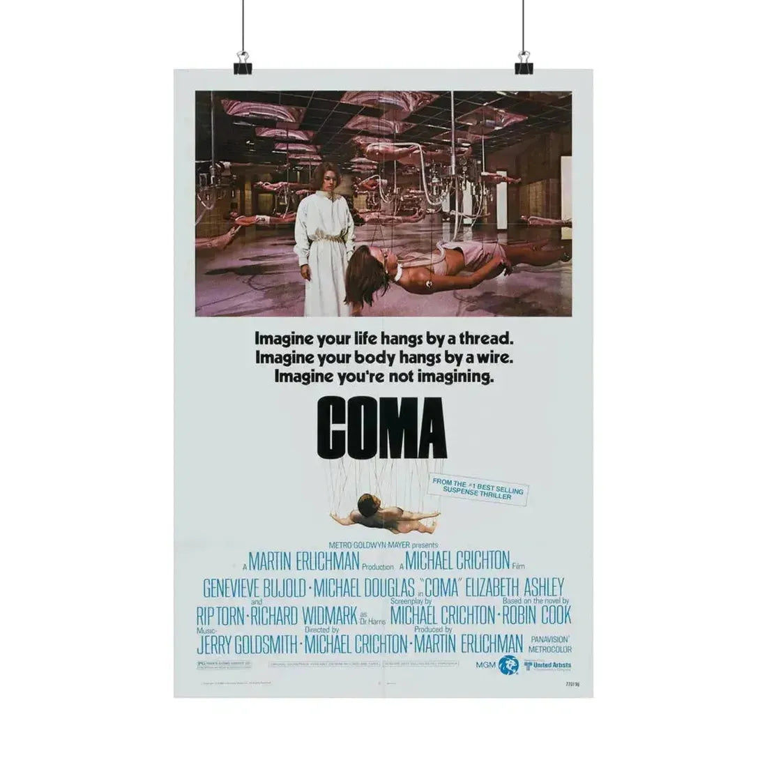 COMA 1978 - Paper Movie Poster 16″ x 24″ Matte - The Sticker Space