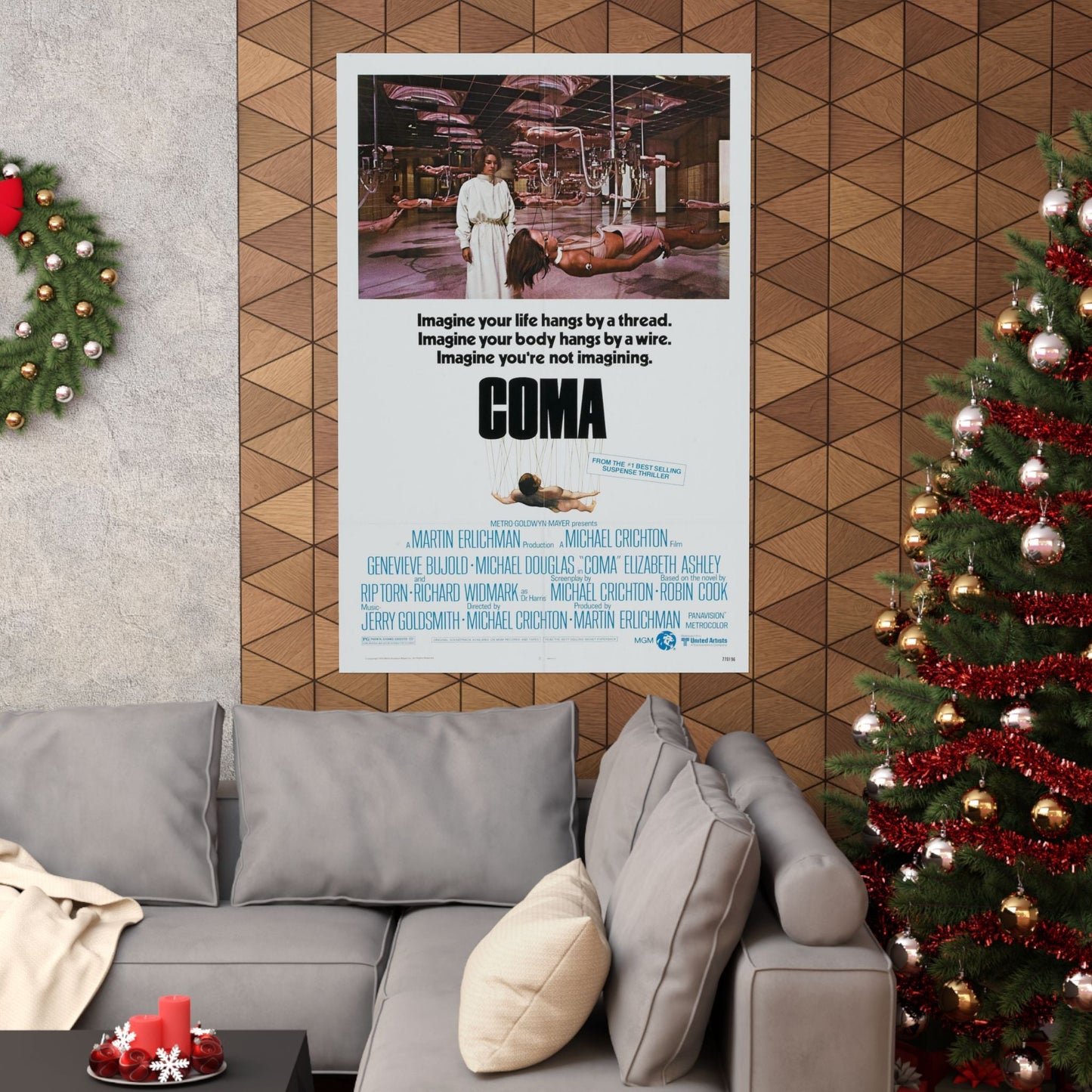 COMA 1978 - Paper Movie Poster-The Sticker Space