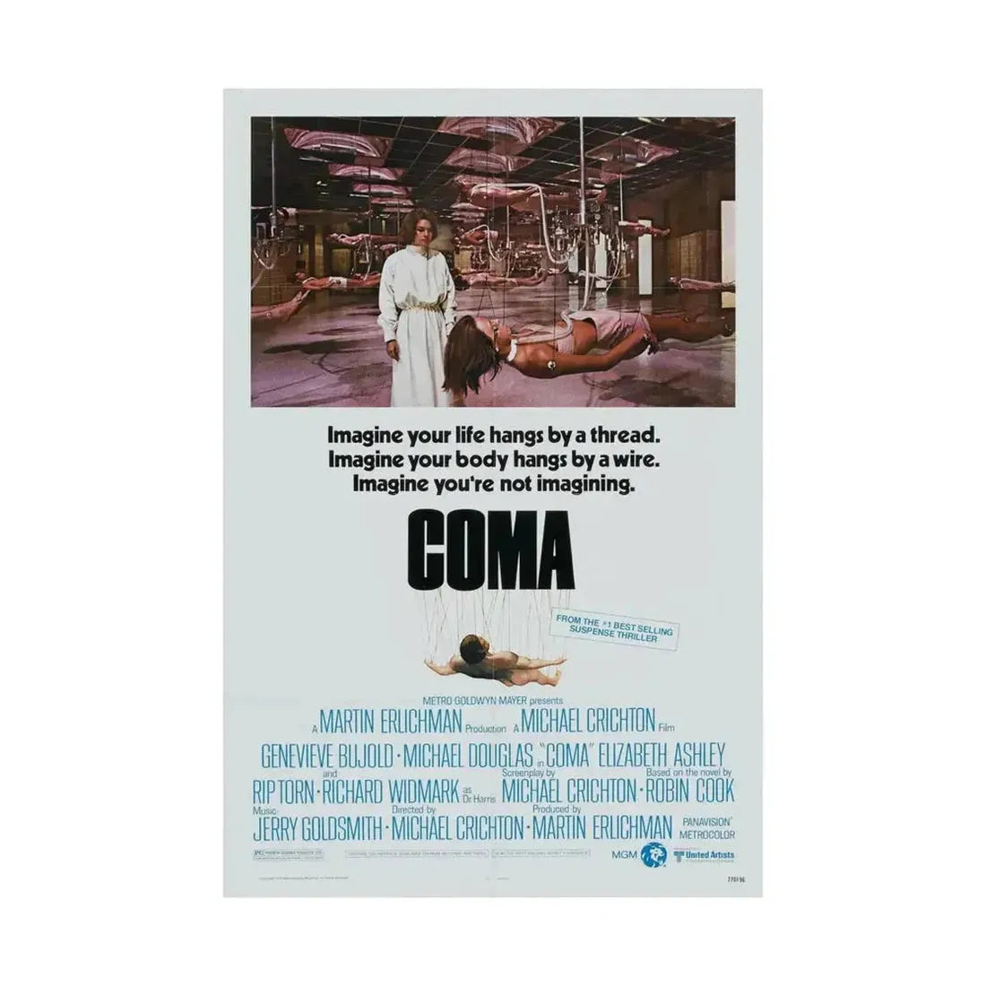 COMA 1978 - Paper Movie Poster - The Sticker Space