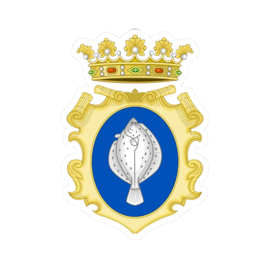 Comacchio-Stemma (Italy) (Coat of Arms) STICKER Vinyl Kiss-Cut Decal 2 Inch White - The Sticker Space