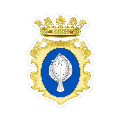 Comacchio-Stemma (Italy) (Coat of Arms) STICKER Vinyl Kiss-Cut Decal 3 Inch White - The Sticker Space