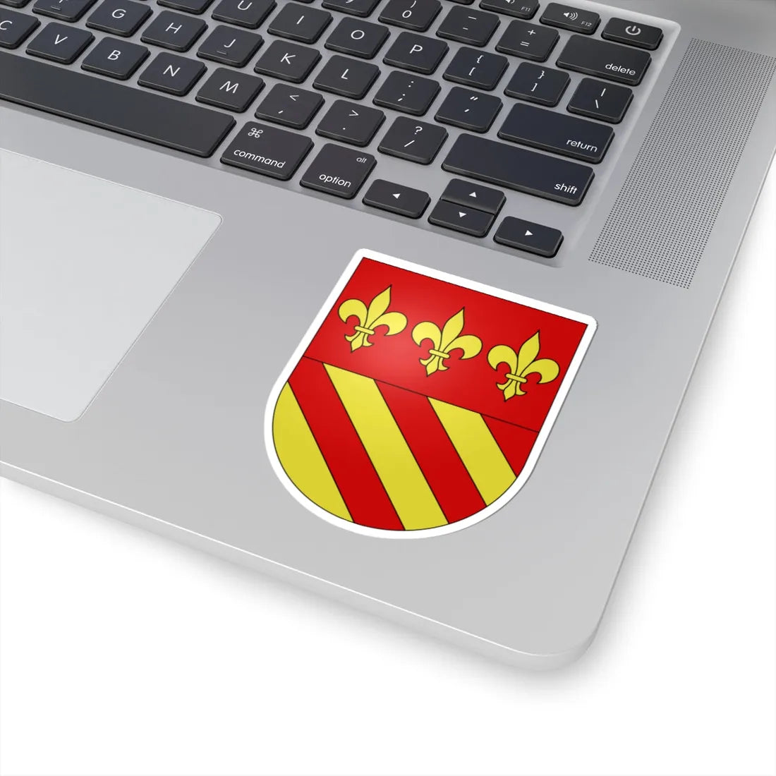 Comano-coat of arms (Switzerland) (Coat of Arms) STICKER Vinyl Kiss-Cut Decal - The Sticker Space