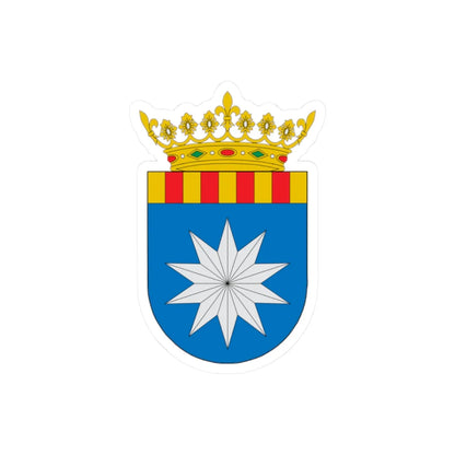 Comarca de la Ribera Baja del Ebro (Spain) (Coat of Arms) STICKER Vinyl Kiss-Cut Decal 2 Inch White - The Sticker Space