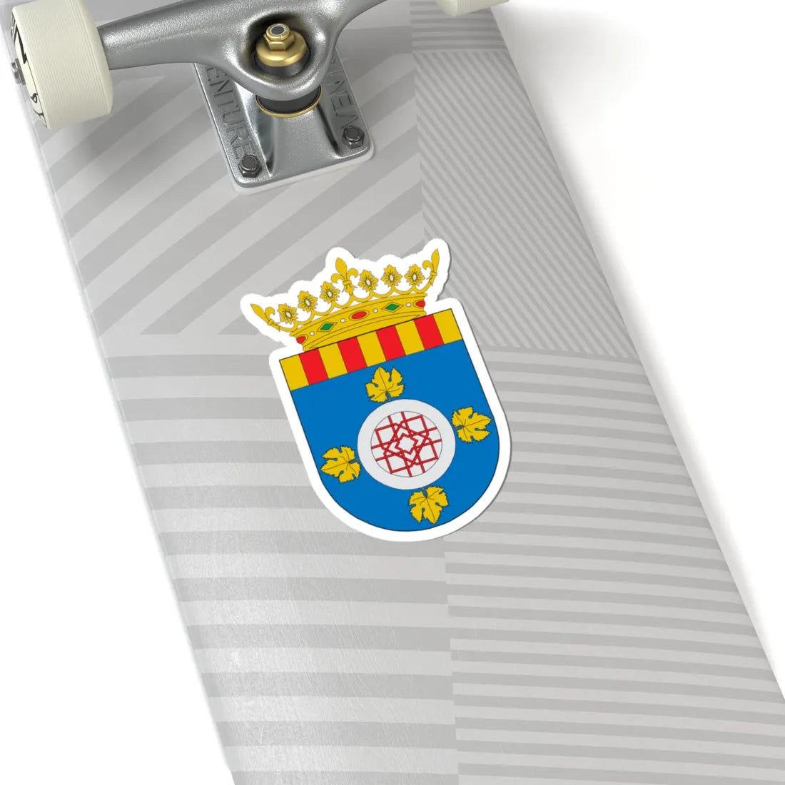 Comarca del Campo de Cariñena (Spain) (Coat of Arms) STICKER Vinyl Kiss-Cut Decal - The Sticker Space