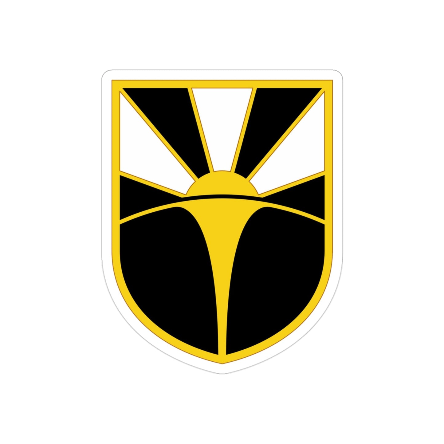 Combat Capabilities Development Command (U.S. Army) REVERSE PRINT Transparent STICKER-3 Inch-The Sticker Space