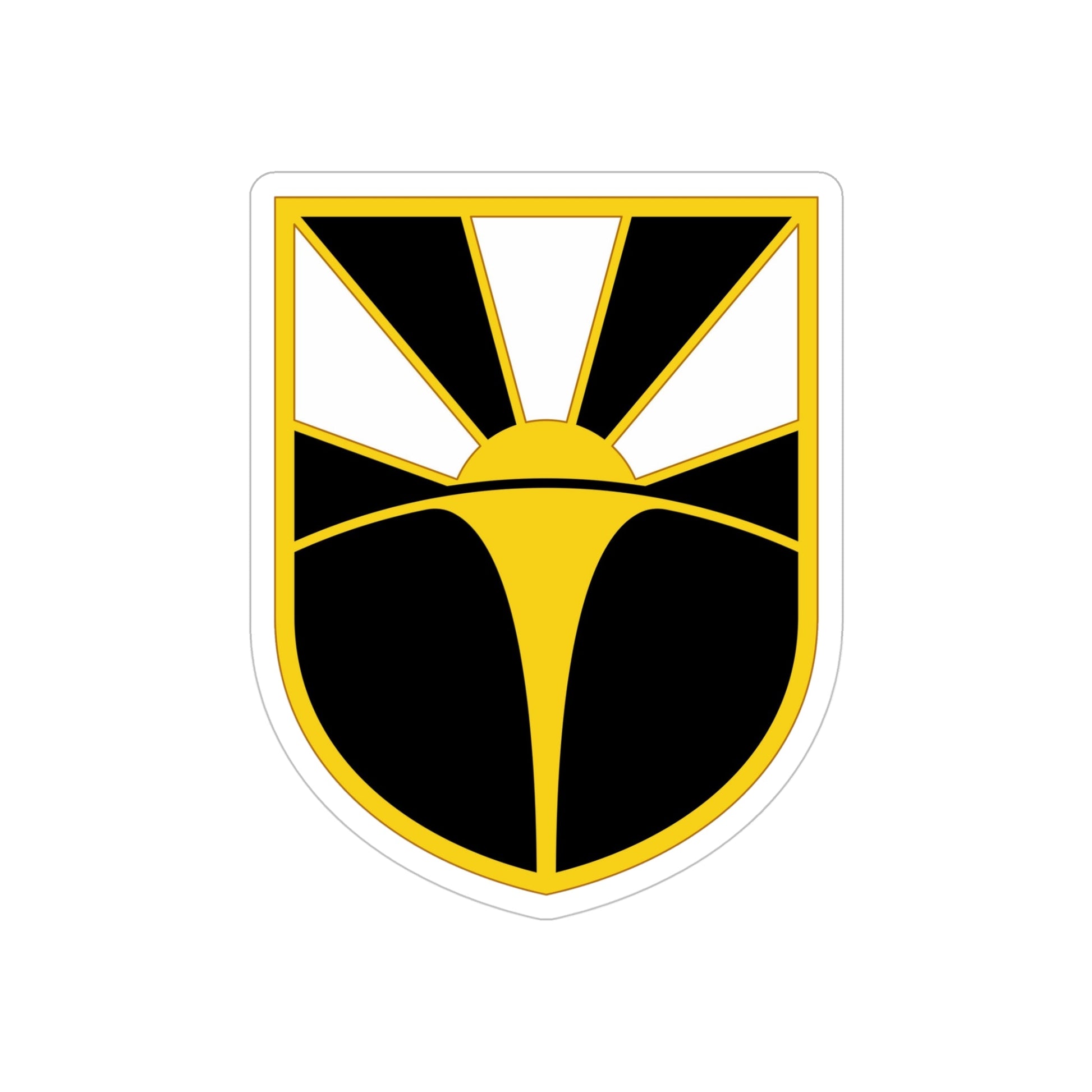 Combat Capabilities Development Command (U.S. Army) REVERSE PRINT Transparent STICKER-5" × 5"-The Sticker Space