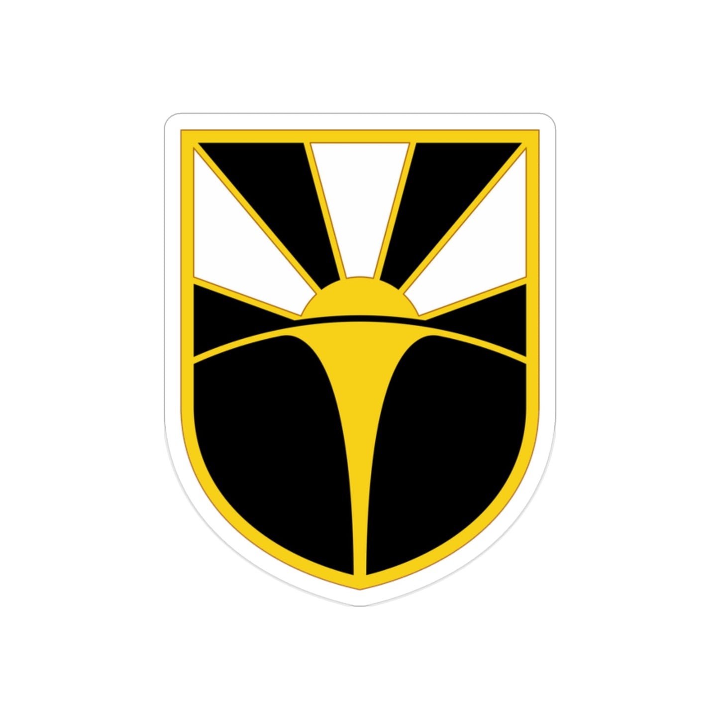 Combat Capabilities Development Command (U.S. Army) REVERSE PRINT Transparent STICKER-2 Inch-The Sticker Space