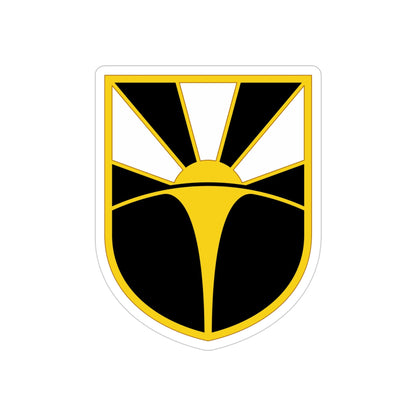 Combat Capabilities Development Command (U.S. Army) REVERSE PRINT Transparent STICKER-4" × 4"-The Sticker Space