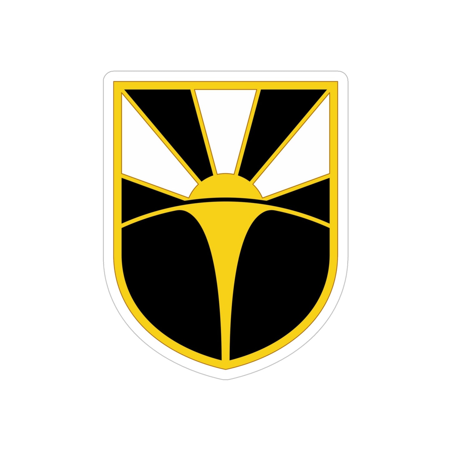 Combat Capabilities Development Command (U.S. Army) REVERSE PRINT Transparent STICKER-5" × 5"-The Sticker Space