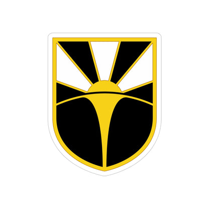 Combat Capabilities Development Command (U.S. Army) REVERSE PRINT Transparent STICKER-5" × 5"-The Sticker Space