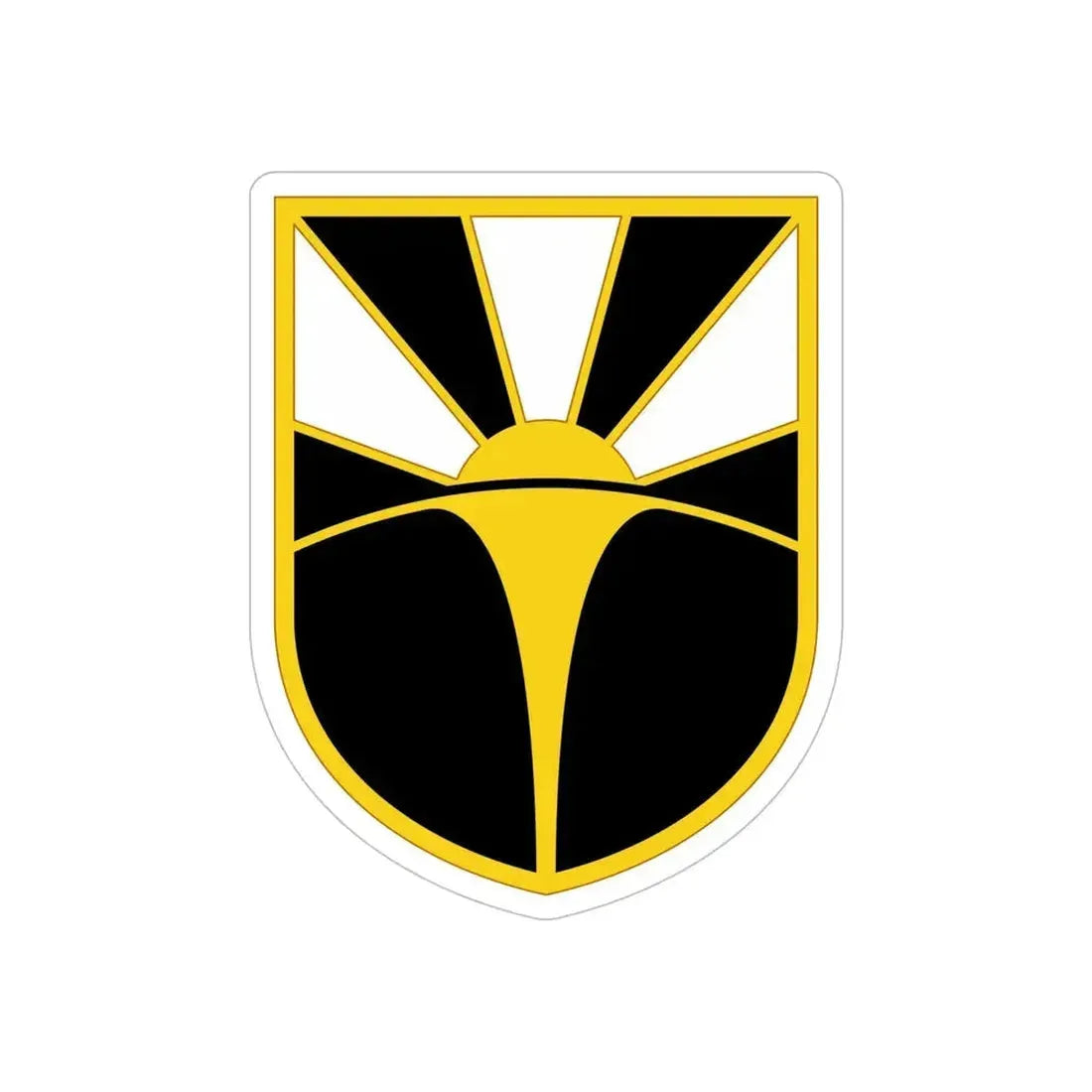 Combat Capabilities Development Command (U.S. Army) REVERSE PRINT Transparent Die-Cut STICKER 6 Inch Die-Cut Transparent - The Sticker Space