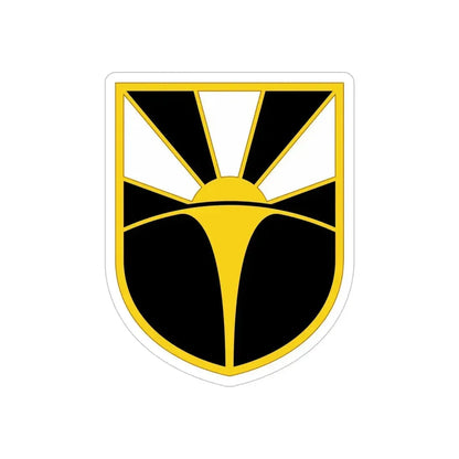 Combat Capabilities Development Command (U.S. Army) REVERSE PRINT Transparent Die-Cut STICKER 6 Inch Die-Cut Transparent - The Sticker Space