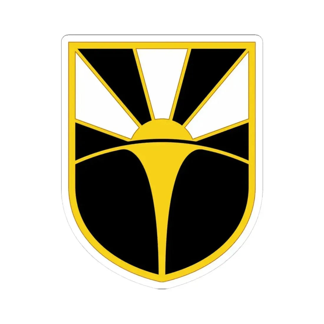 Combat Capabilities Development Command (U.S. Army) STICKER Vinyl Kiss-Cut Decal 3 Inch White - The Sticker Space