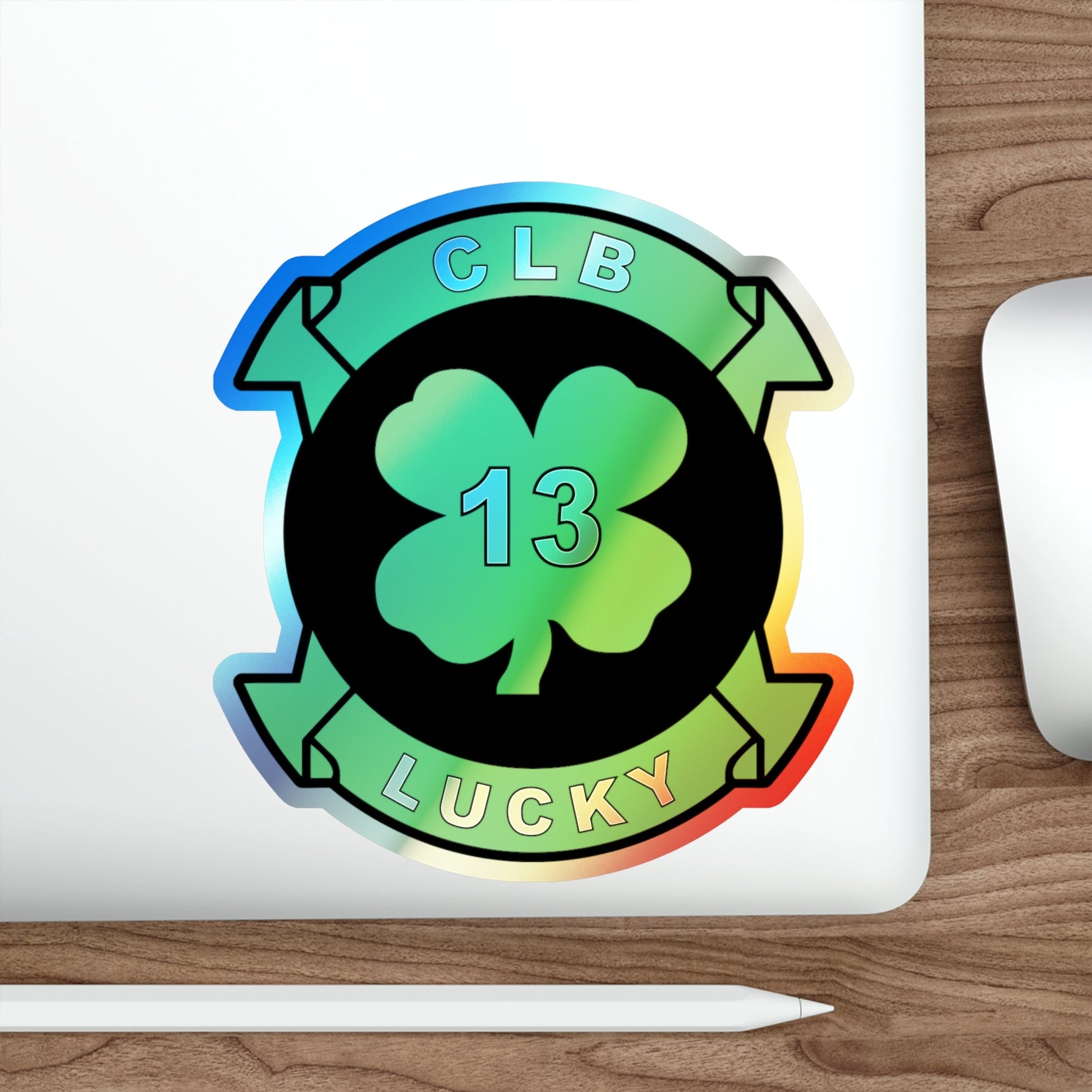 Combat Logistics Battalion 13 (USMC) Holographic STICKER Die-Cut Vinyl Decal-The Sticker Space