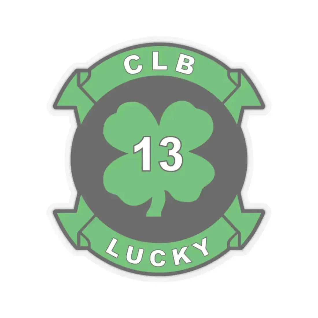 Combat Logistics Battalion 13 (USMC) STICKER Vinyl Kiss-Cut Decal 2 Inch Transparent - The Sticker Space