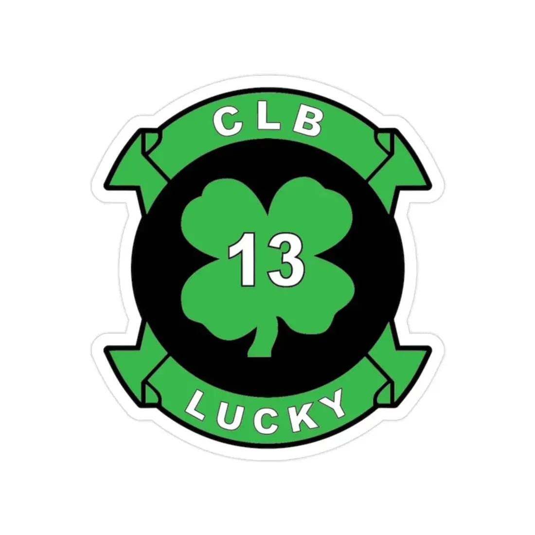 Combat Logistics Battalion 13 (USMC) Transparent STICKER Die-Cut Vinyl Decal - The Sticker Space