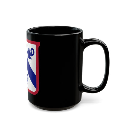 Combined Arms Center and Fort Leavenworth (U.S. Army) Black Coffee Mug-The Sticker Space