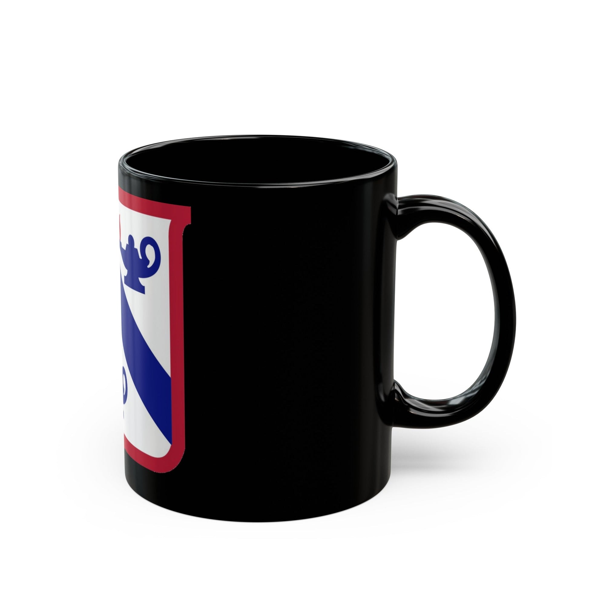 Combined Arms Center and Fort Leavenworth (U.S. Army) Black Coffee Mug-The Sticker Space