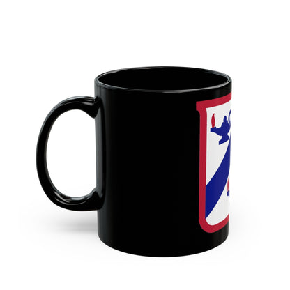 Combined Arms Center and Fort Leavenworth (U.S. Army) Black Coffee Mug-The Sticker Space