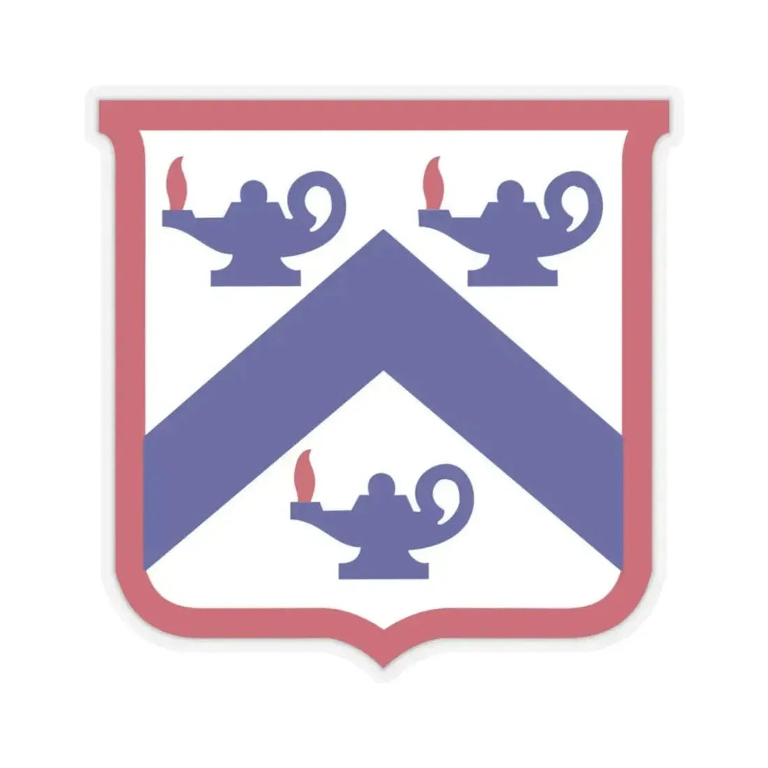 Combined Arms Center and Fort Leavenworth (U.S. Army) STICKER Vinyl Kiss-Cut Decal 4 Inch Transparent - The Sticker Space