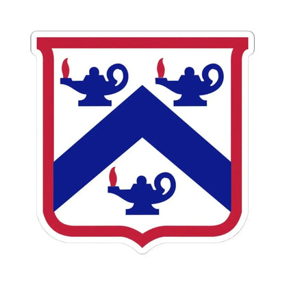 Combined Arms Center and Fort Leavenworth (U.S. Army) STICKER Vinyl Kiss-Cut Decal 4 Inch White - The Sticker Space