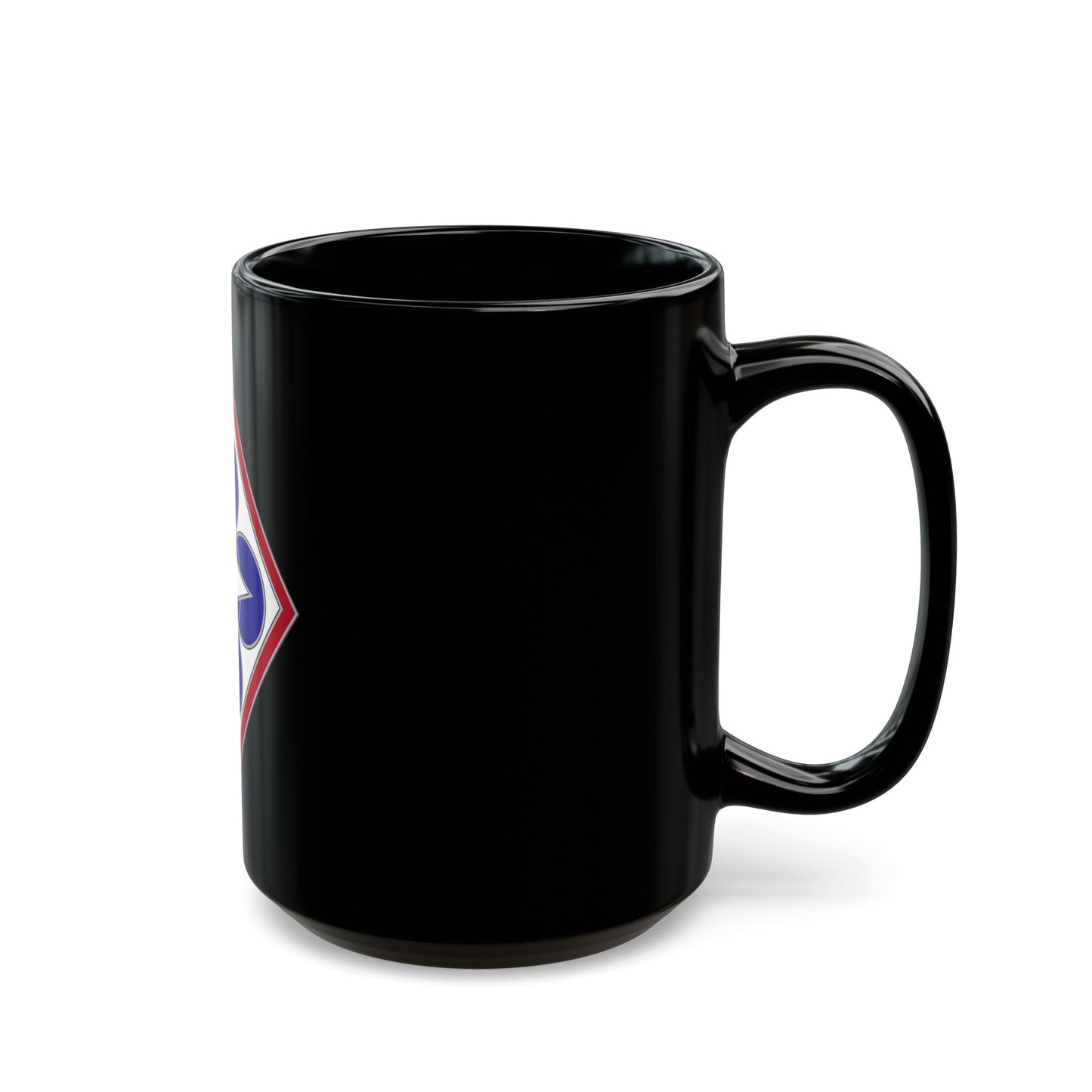 Combined Arms Support Command and Fort Lee (U.S. Army) Black Coffee Mug-The Sticker Space