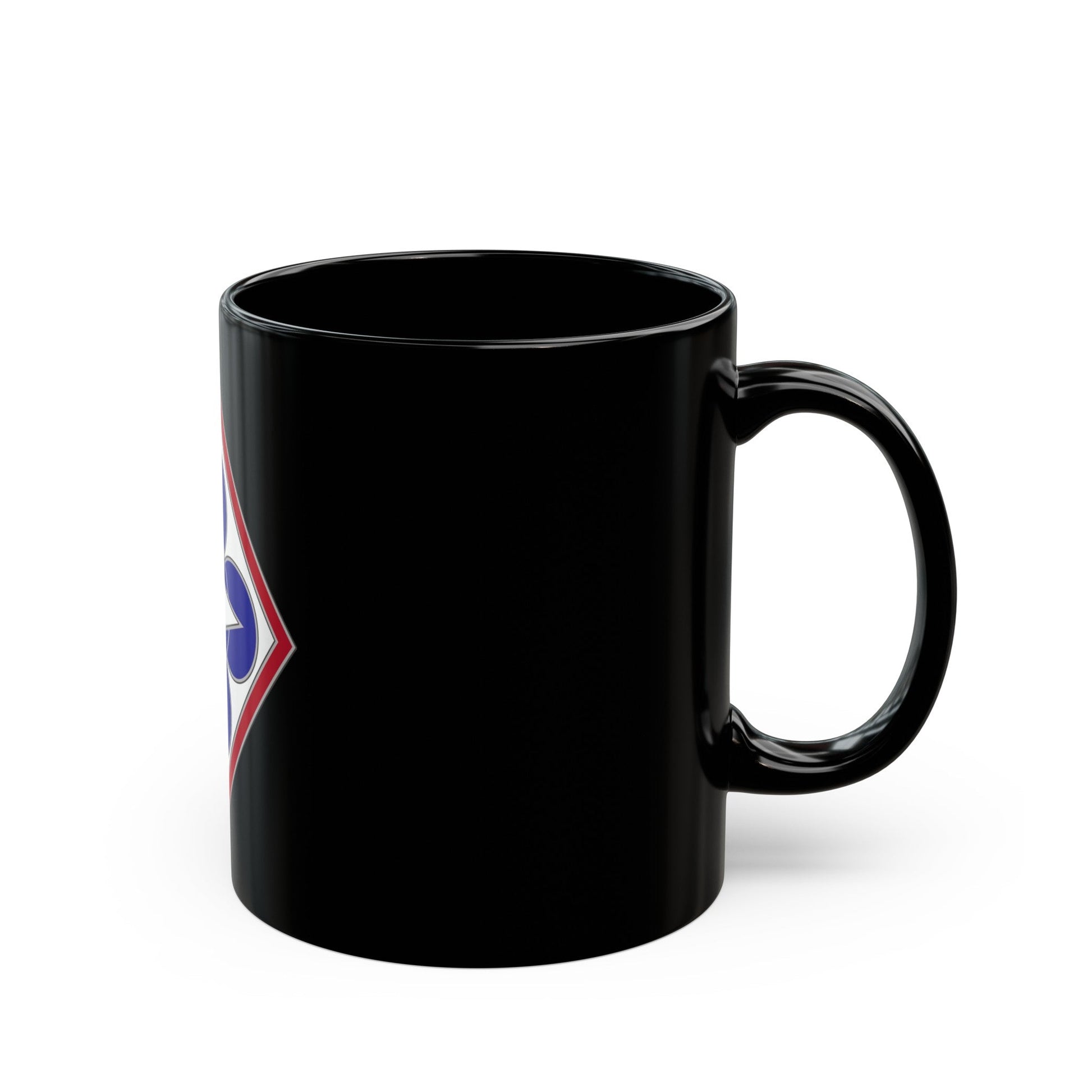 Combined Arms Support Command and Fort Lee (U.S. Army) Black Coffee Mug-The Sticker Space