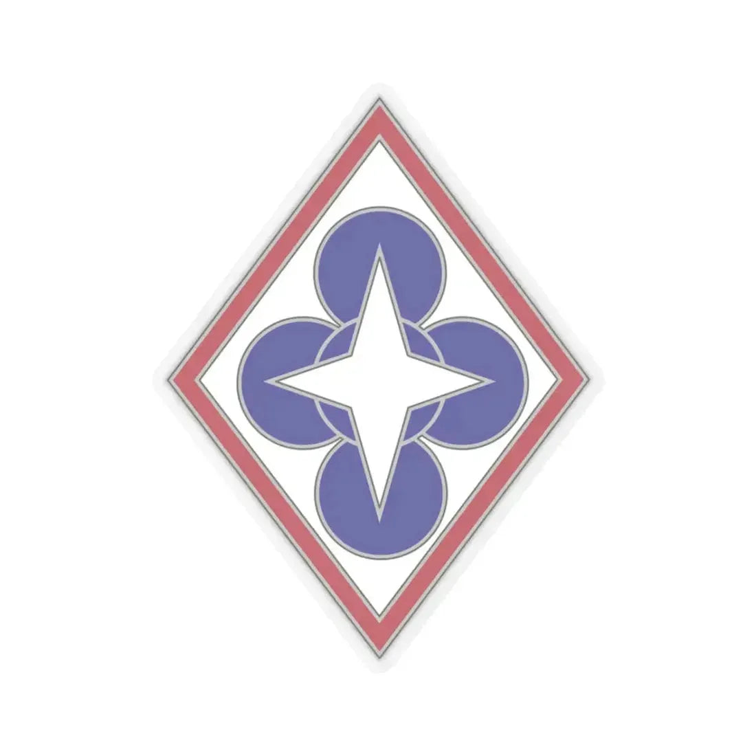 Combined Arms Support Command and Fort Lee (U.S. Army) STICKER Vinyl Kiss-Cut Decal 3 Inch Transparent - The Sticker Space