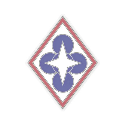 Combined Arms Support Command and Fort Lee (U.S. Army) STICKER Vinyl Kiss-Cut Decal 4 Inch Transparent - The Sticker Space