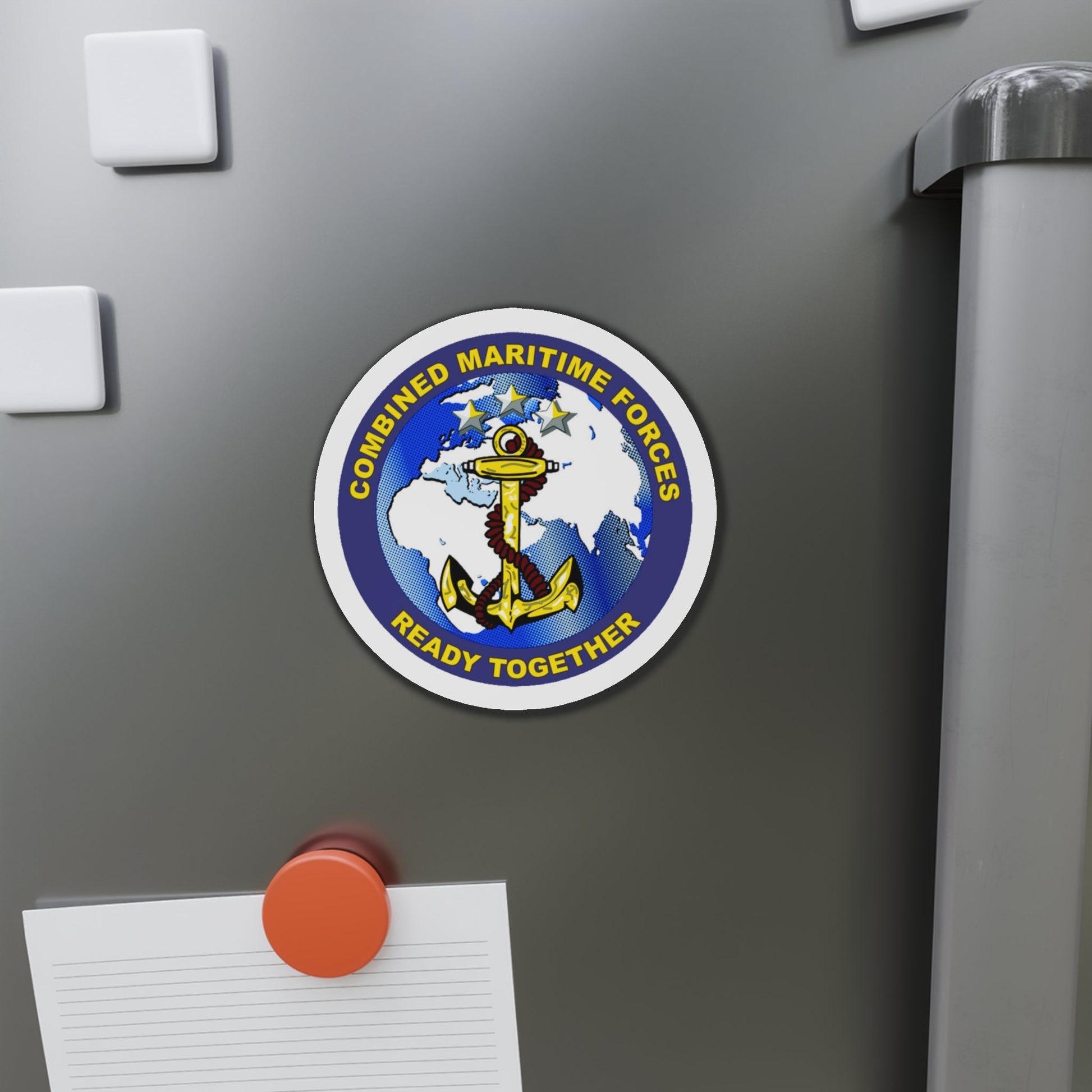 Combined Maritime Forces (U.S. Navy) Die-Cut Magnet-The Sticker Space