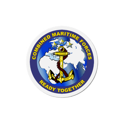 Combined Maritime Forces (U.S. Navy) Die-Cut Magnet-4" x 4"-The Sticker Space