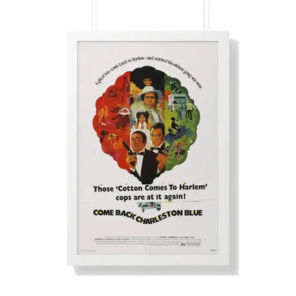 COME BACK, CHARLESTON BLUE 1972 - Framed Movie Poster 20" x 30" White - The Sticker Space