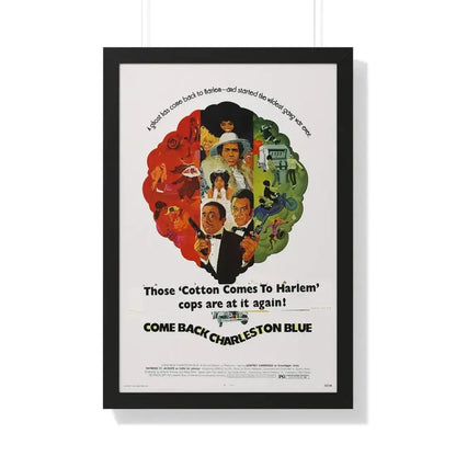 COME BACK, CHARLESTON BLUE 1972 - Framed Movie Poster - The Sticker Space