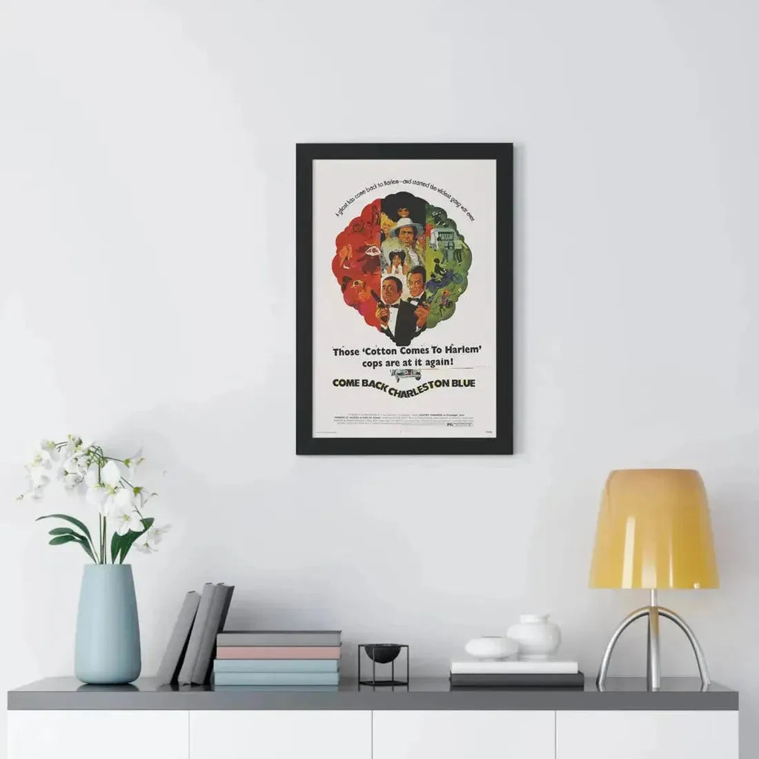 COME BACK, CHARLESTON BLUE 1972 - Framed Movie Poster - The Sticker Space