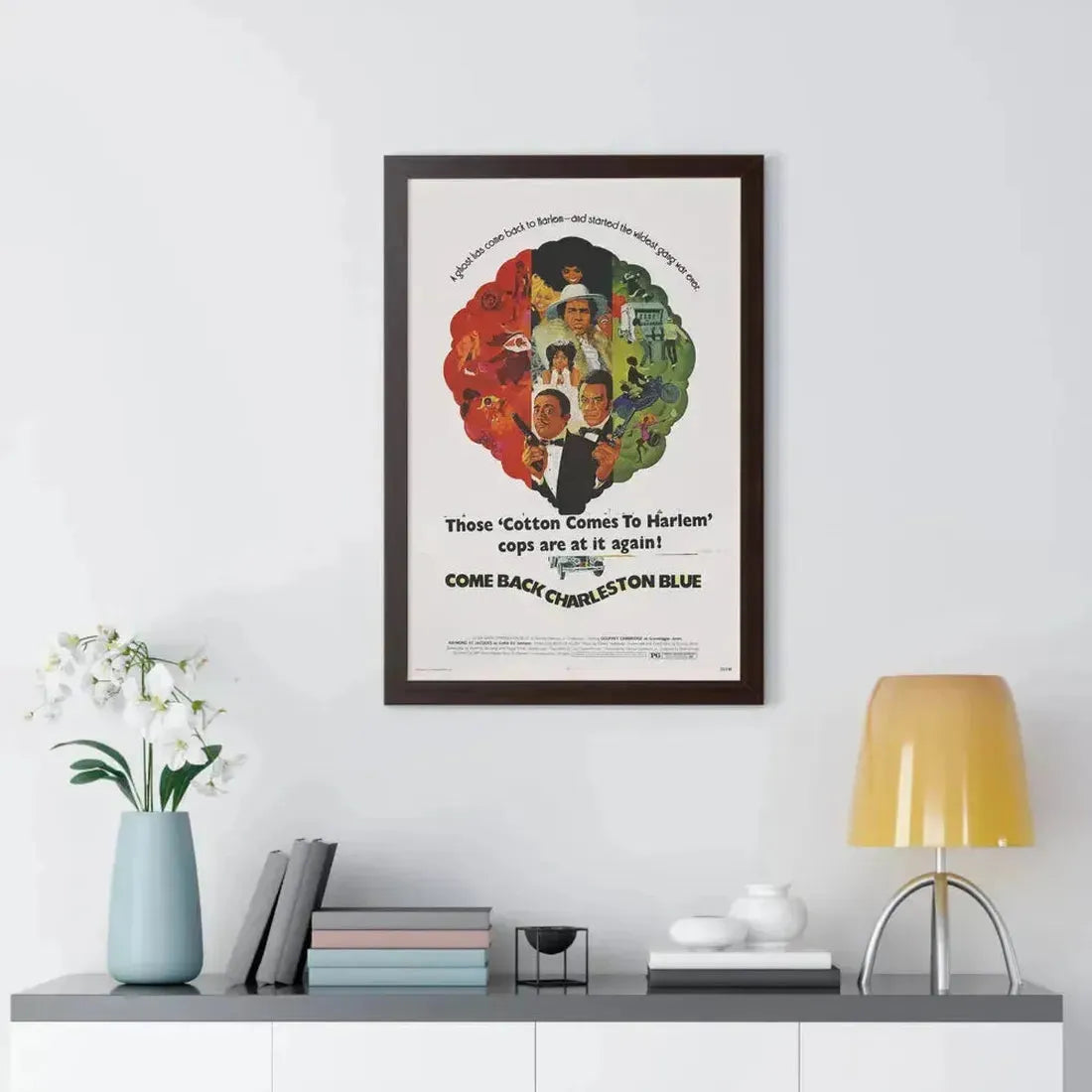 COME BACK, CHARLESTON BLUE 1972 - Framed Movie Poster - The Sticker Space