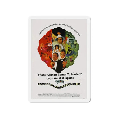 COME BACK, CHARLESTON BLUE 1972 Movie Poster - Refrigerator Magnet - The Sticker Space