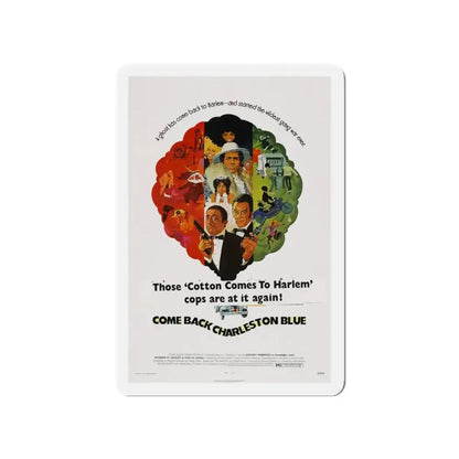 COME BACK, CHARLESTON BLUE 1972 Movie Poster - Refrigerator Magnet - The Sticker Space